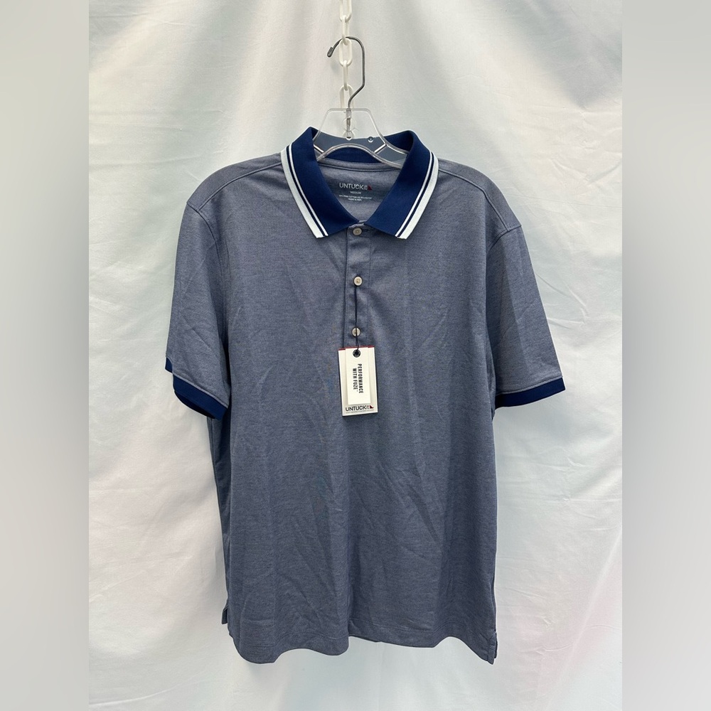 Untuckit Tipped Performance Polo
